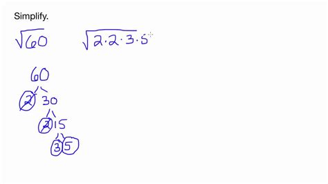 Approximating square roots can be a good mental exercise and fun to. The Square Root of 60 - YouTube