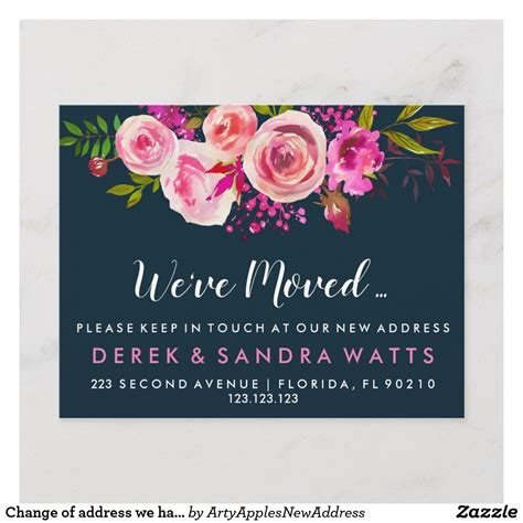 Aug 20, 2021 · wording the rsvp card (also called the reply card or response card) is a simpler task than the invitation. We've moved New address pink roses Announcement Postcard ...