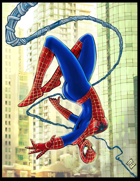 commission spider girl by johnbecaro on deviantart