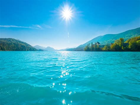 A Crystal Clear Lake Fuschl