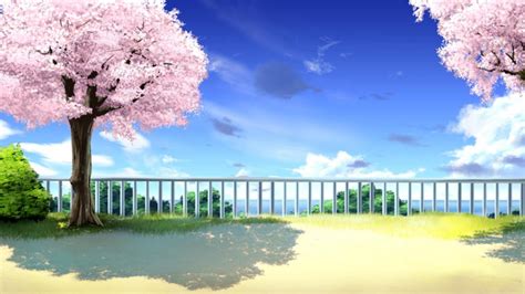 Image Result For Cherry Blossom Background Anime Cherry Blossom