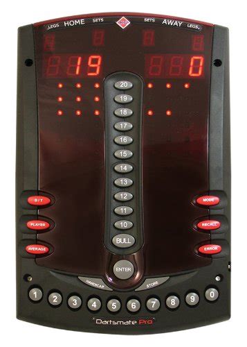 44 Dartmate Pro Electronic Scoreboard 47521 44 Darts Electronic