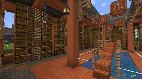 Storage Warehouse Minecraft Map