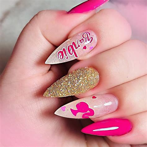 7 Barbie Nail Designs To Incorporate In Your Manicure For The Trending