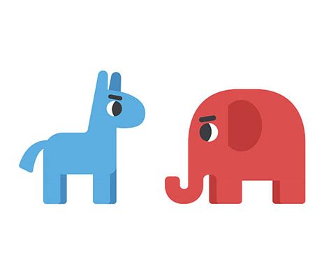 After 1840 the democratic party often represented itself as a rooster. Republican Elephant Illustrations, Royalty-Free Vector ...