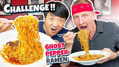 The Spiciest Ramen Noodles In Los Angeles Challenge With Sonny From