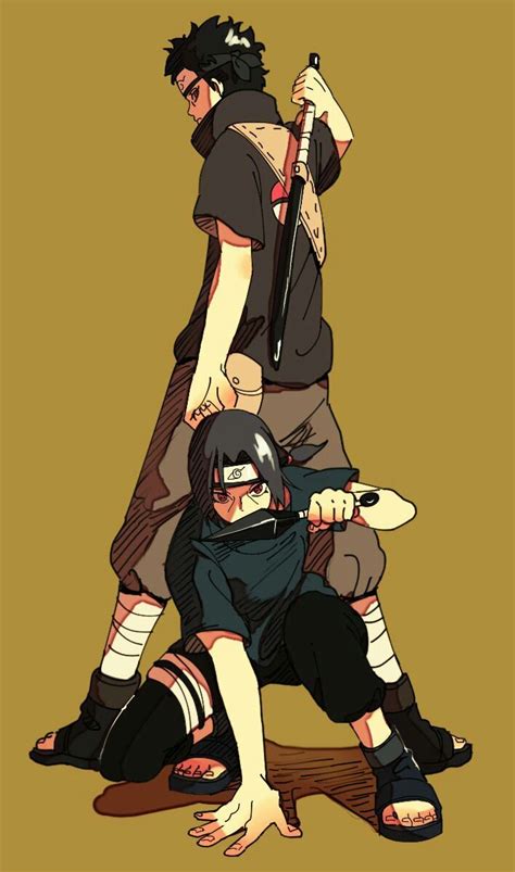 Shisui X Itachi Naruto Shippuden Sasuke Itachi Uchiha Anime Naruto