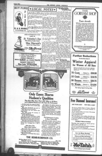The Detroit Jewish News Digital Archives February 06 1920 Image 2