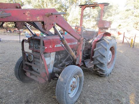 Massey Ferguson 148 Tractor With Front End Loader Machinery