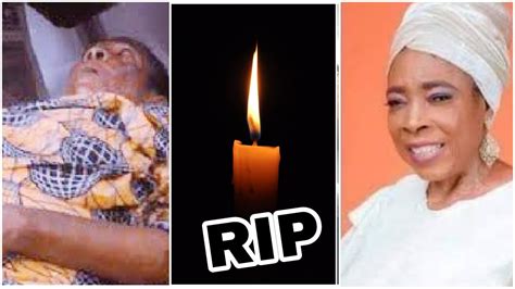 Rip ️ Yoruba Movie Actress Iyabo Oko Is Dead Odunlade Adekola Lateef