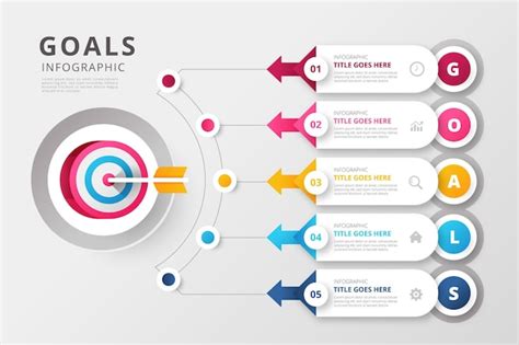 Objectives Infographic Vectors And Illustrations For Free Download Freepik