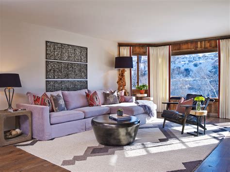 Aspen Mountain Modern Rustic Living Room Houston By Laura U