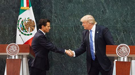 Highlights Of Donald Trump’s Immigration Speech And Mexico Trip The New York Times