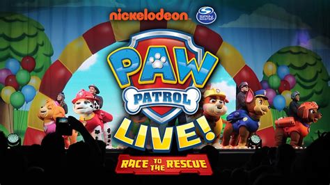 Paw Patrol Live Uk On Stage Race To The Rescue Birmingham Mama Geek Youtube