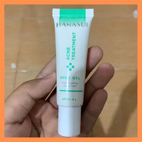 Hanasui Acne Treatment Gel Spot 15 Grams Of Acne In The Face | Shopee