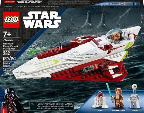 Lego Star Wars Kenobi 75333 Obi Wan Kenobis Jedi Starfighter 2qjnd