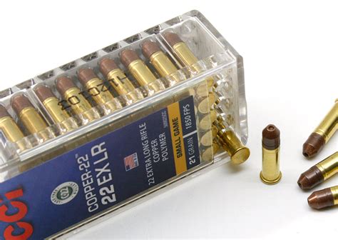 50 Stück Schuss Cci 22 Lr Lfb Kk Munition Bleifrei Leadfree Copper