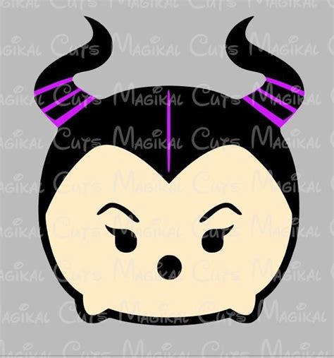 On the japanese version, she is regularly available from premium boxes. Maleficent Tsum Tsum SVG, Studio, EPS, and JPEG Digital ...