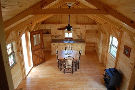 7 Beautiful Modular Log Cabins From Amish Cabin Company Tiny Houses