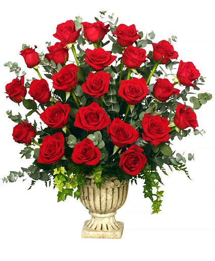 Regal Roses Urn Funeral Flowers In East Templeton Ma Valley Florist