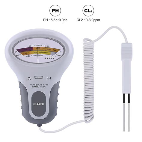 Elektronische Ph Meter Zwembad Water Analyse Kit In Ph Chloor Meter Tester Pc Ph