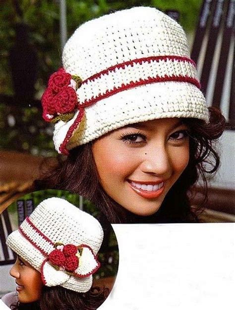 Chapeaux et leurs grilles gratuites Modèles de chapeaux au crochet Chapeau crochet Crochet