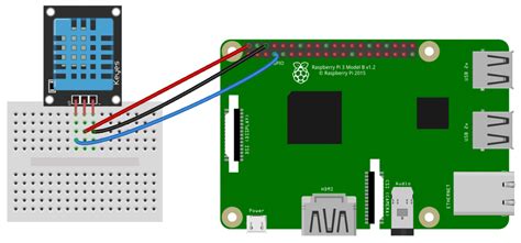 How To Set Up The Dht Humidity Sensor On The Raspberry Pi Circuit Basics