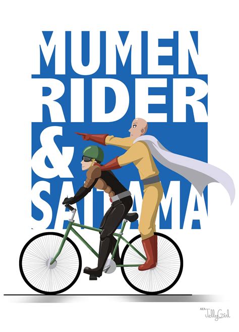 Artstation Mumen Rider And Saitama Hannah King One Punch Man Funny
