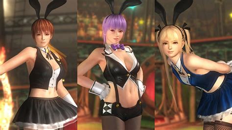Dead Or Alive 5 Ultimate Sexy Bunny Costume Set