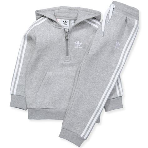 Adidas Originals Grey Tracksuit Medium Grey Heather