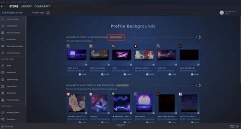 Customizing Your Steam Profile Finding Animated Backgrounds Avatars