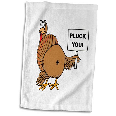 3drose Pluck You Naughty Turkey Joke Happy Thanksgiving Humor Funny