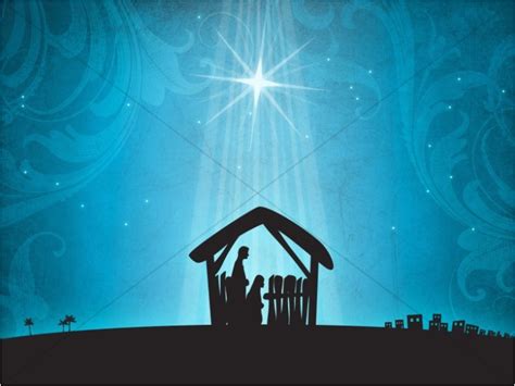 Free Nativity Powerpoint Templates Williamson