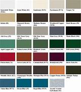 Photos of Standing Seam Roofing Colors