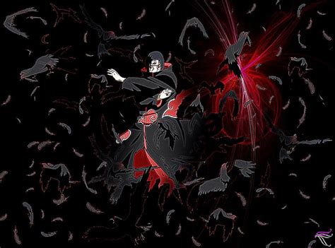 Itachi Crows Wallpapers Top Free Itachi Crows Backgrounds