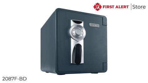 First Alert Combination Waterproof And Fire Resistant Bolt Down Safe