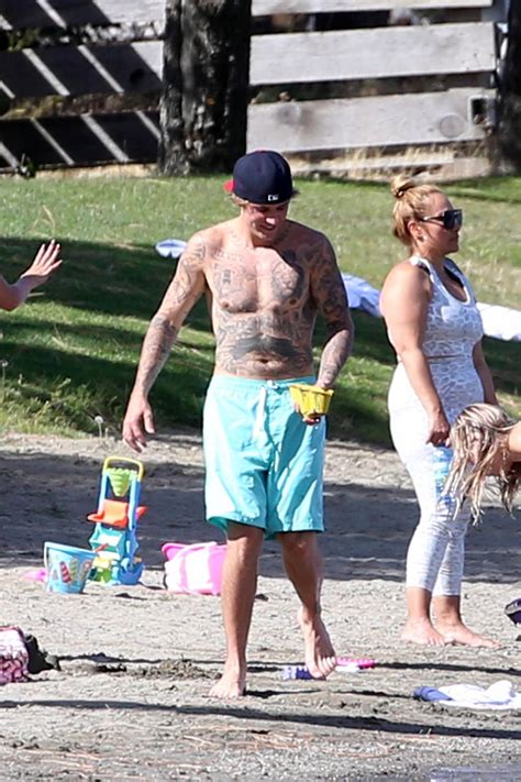 Hailey Bieber In A Bikini With Justin Bieber On Their Vacation In Idaho GotCeleb