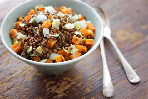 It is a wonderful combination of sweet potatoes and biscuits. Sweet Potato & Lentil Side Dish | Gestational Diabetes Recipes