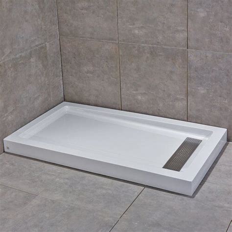 W D Rectangular Shower Base Acrylic Shower Base Shower Base Shower Design