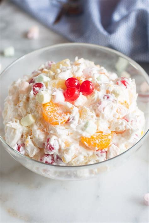 Orange Creamsicle Salad Fruit Salad Recipes Creamy Fruit Salads