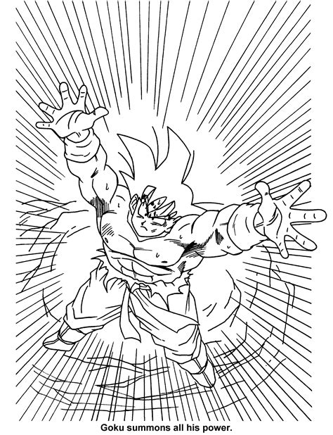 Son Goku Bilder Zum Ausmalen Ausmalbild Ssj5 Ausmalbilder Kostenlos
