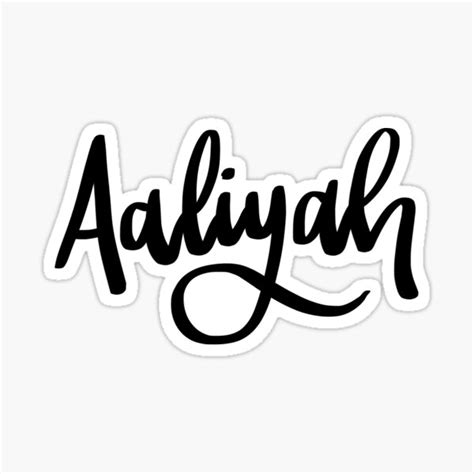 Aaliyah Ts And Merchandise For Sale Redbubble