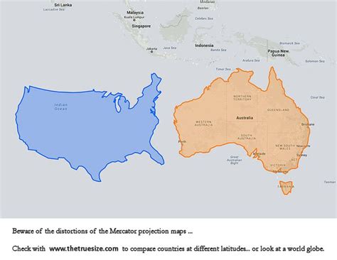 Russia Vs Us Size Comparison Map