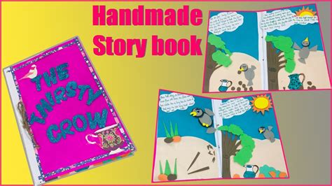 Diy Book Story For Kids How To Make Story Book Handmade Kids Story