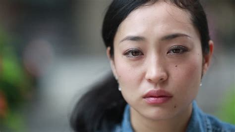 Woman with sad face crying.sad expression,sad emotion,despair,sadness.woman in emotional stress and pain. Asian Woman Sad Face Stock Footage Video (100% Royalty ...