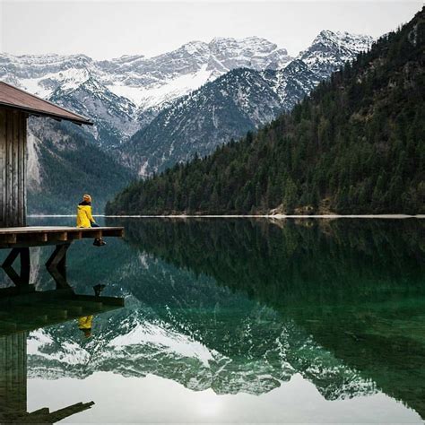 Travel Earth On Instagram Moments Like These Plansee Lake Tyrol