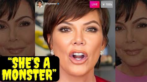 Kris Jenner Exposes Blac Chyna Of Trying To K Ll Kylie Jenner Youtube