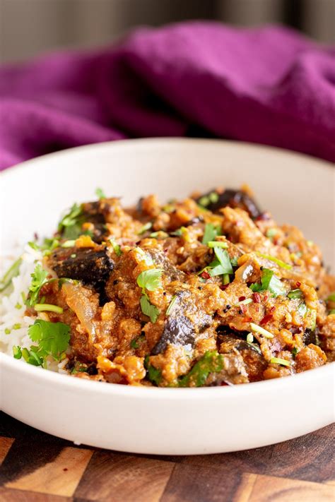 South Indian Eggplant Curry Recipe Baked Casserole