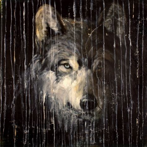 Animal Oil Paintings The Wolf By