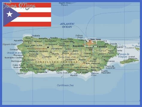 Map Of Puerto Rico Printable Farrah Printable